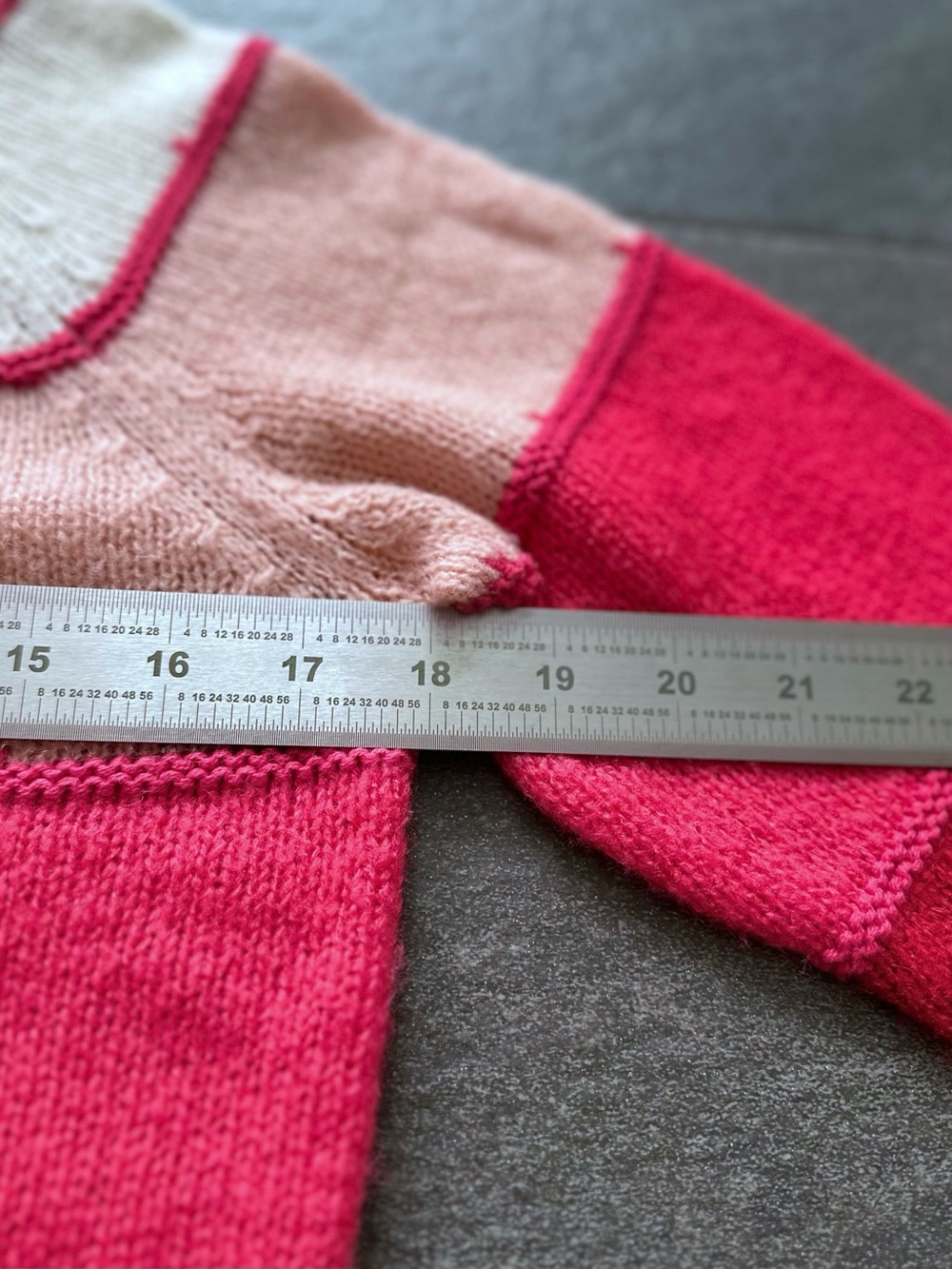 Cooperative’ NWOT Wool Blend Colorblock Cropped Sweater Women’s XS 3/4 Sleeve - Picture 6 of 11
